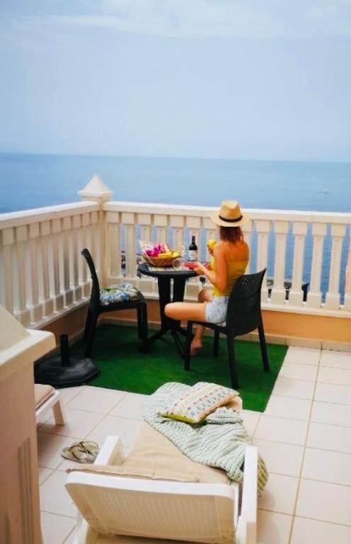 Vivienda Vacacional Sunset Los Gigantes Santiago del Teide 外观 照片